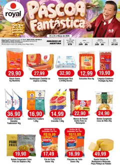 Royal Supermercados ofertas Segunda e Terça do Empreendedor - Pré-Visualização do folheto da loja Royal Supermercados, válido de 23.03.2026