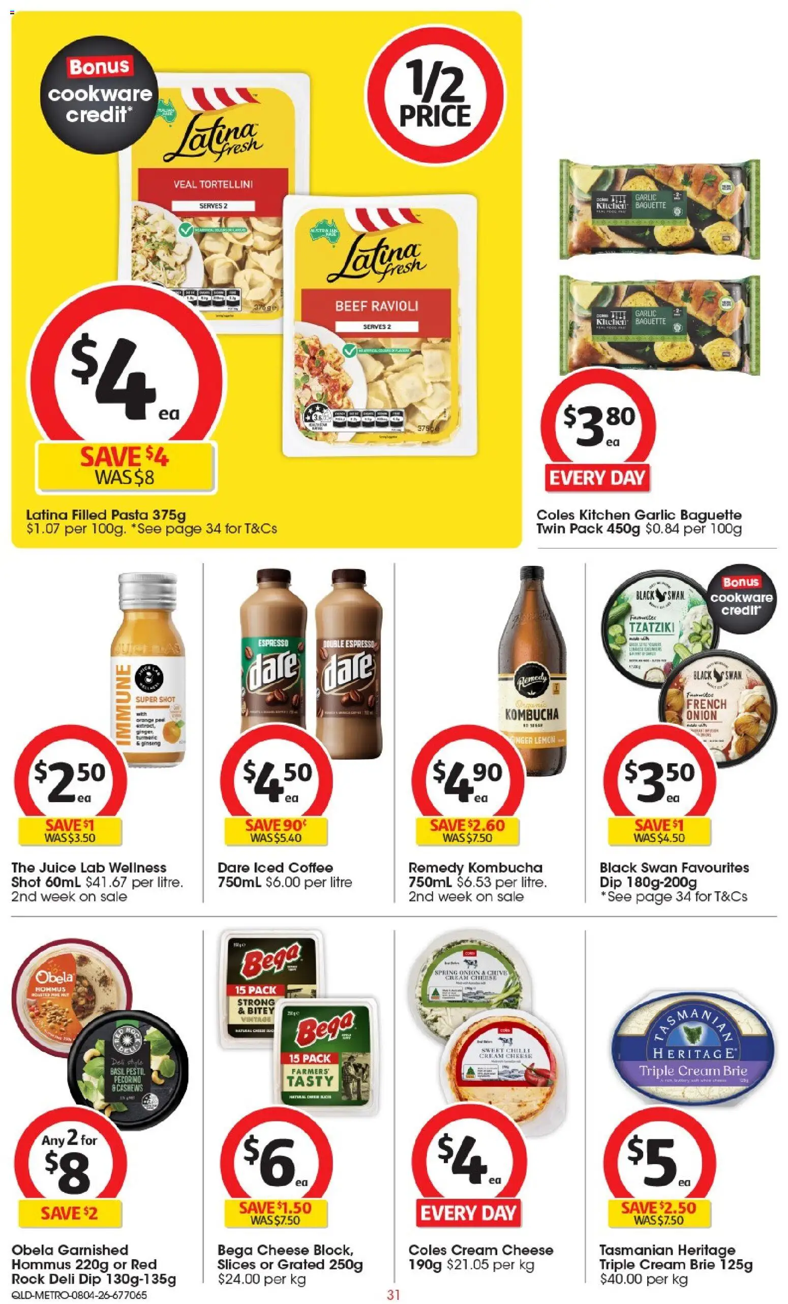 Coles catalogue - valid from 08.04.2026 | Page: 31 | Products: Cheese, Juice, Lemon, Chilli