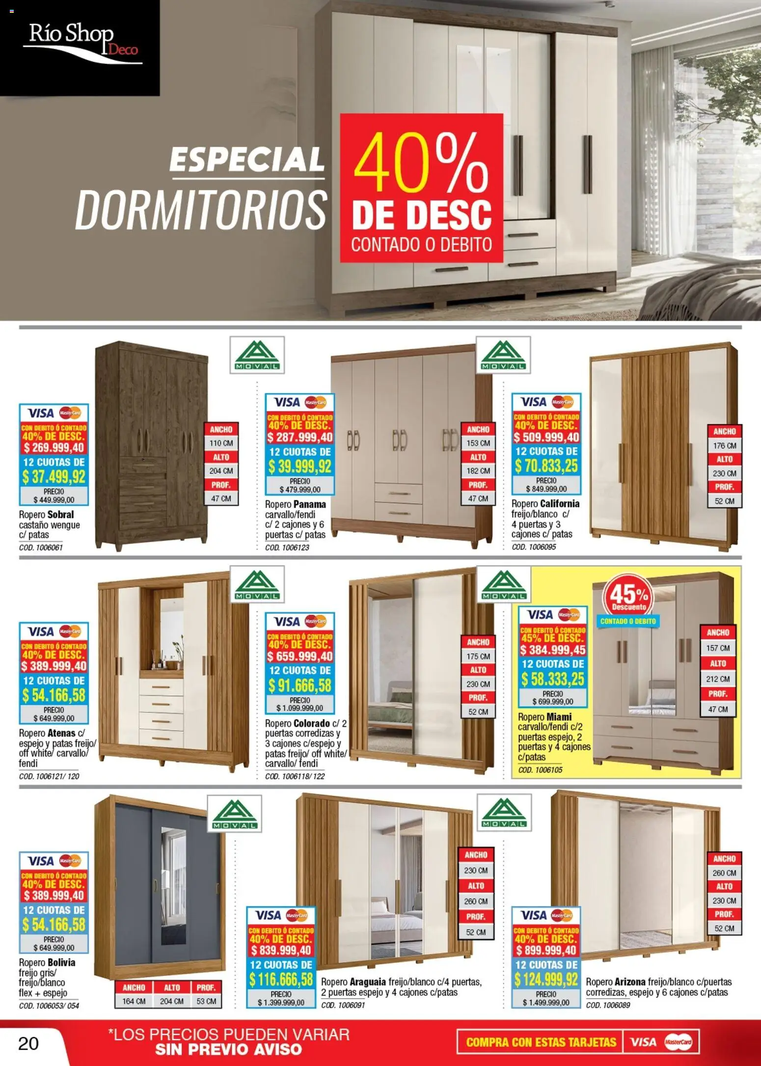 Río Shop Deco catálogo │ válido desde el 17.03.2026 | Página: 20 | Productos: Espejo