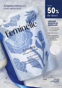 Oriflame - Catálogo 17 -  Vista previa de la revista de la tienda Oriflame valido desde el 06.12.2025 | Página: 123 | Productos: Agua, Limpiador