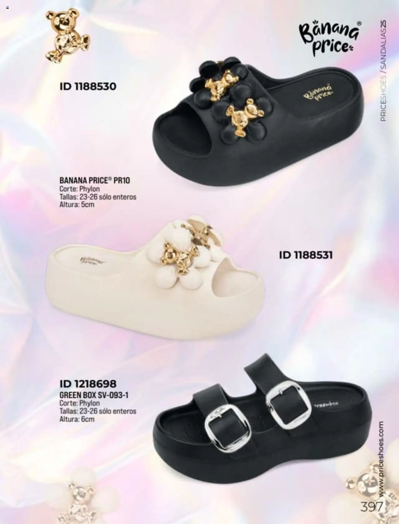 Nuevas ofertas de Price Shoes válidas en toda la República Mexicana desde el 27.01.2025. ¡Encuentra las mejores ofertas en Price Shoes catálogo Sandalias! | Página: 397