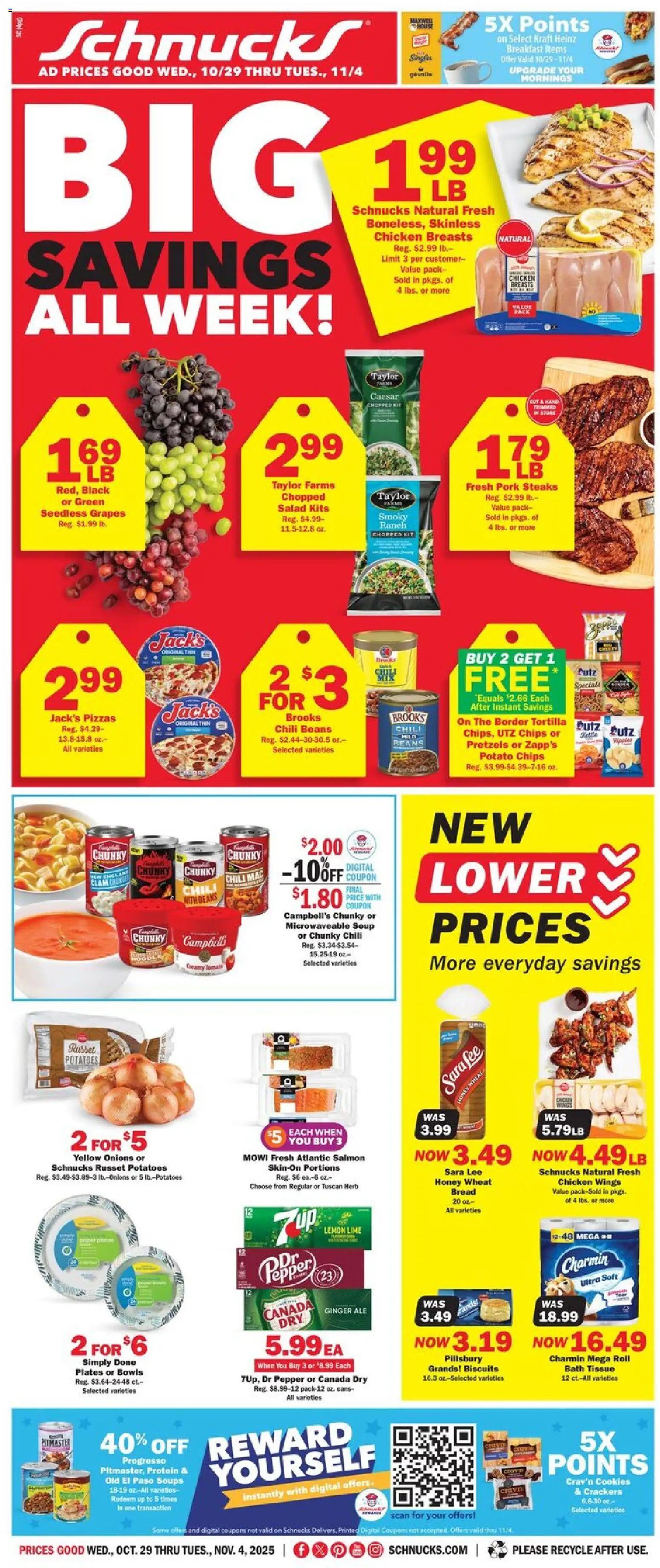 Schnucks Weekly Print Ad - IL - valid from 29.10.2025 | Page: 1