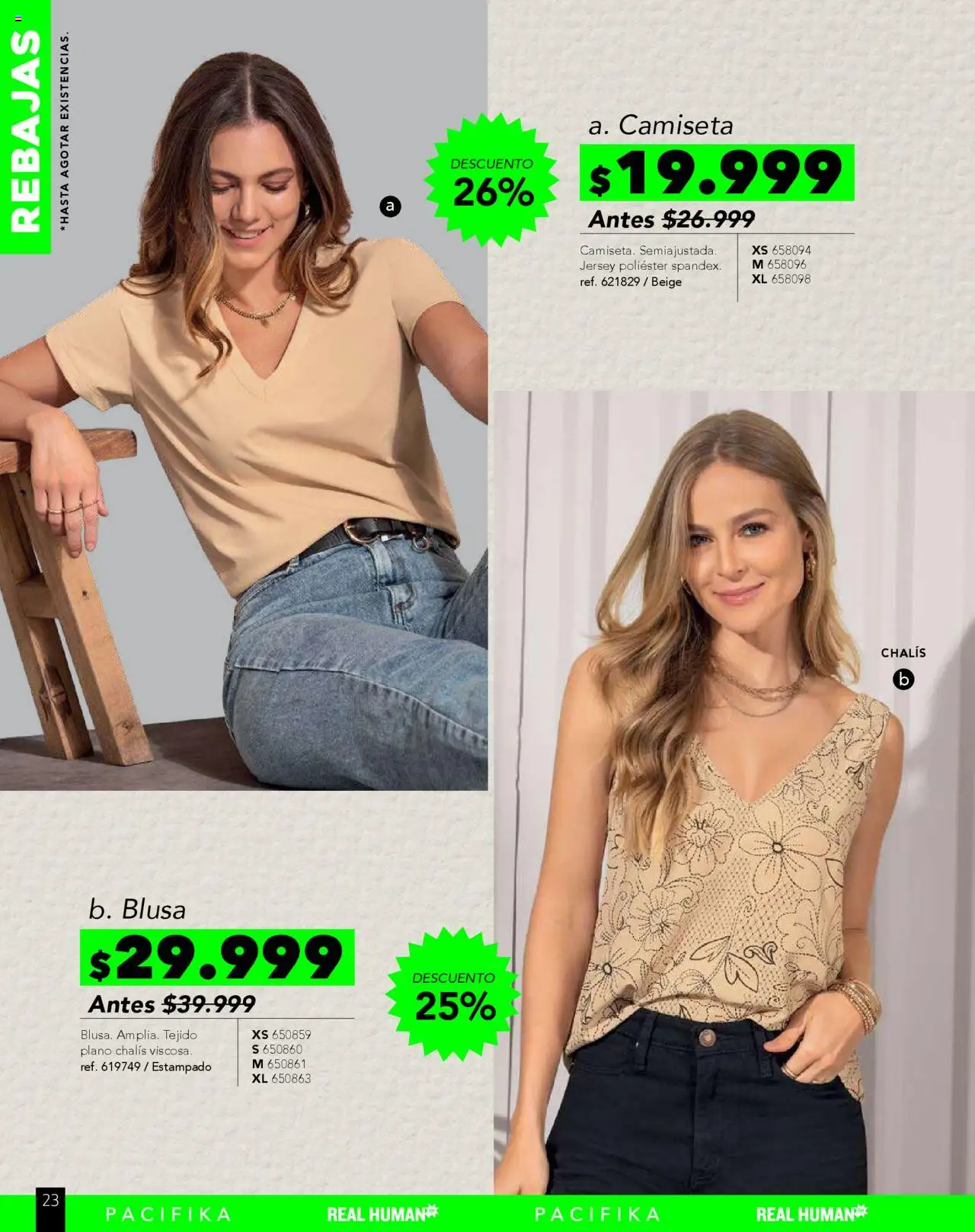Pacifika revista - valida desde el 14.07.2025 | Página: 208 | Productos: Camiseta, Blusa