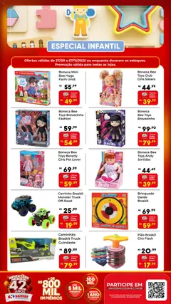 Semar Supermercado - Ofertas Especial de Brinquedos - Pré-Visualização do folheto da loja Semar Supermercado, válido de 27.09.2025 | Página: 1