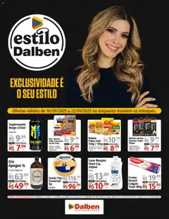Supermercado Dalben - Ofertas Setembro - Pré-Visualização do folheto da loja Supermercado Dalben, válido de 16.09.2025