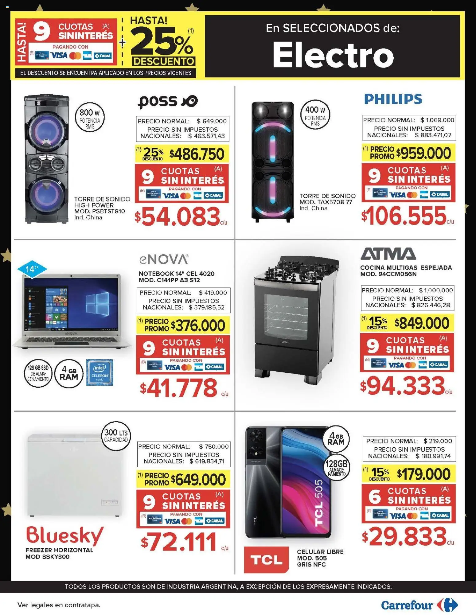 Carrefour - Carrefour Hiper 03 Diciembre - 9f59952f-7627-4a15-93a5-226a35a10741 │ válido desde el 03.12.2025 | Página: 30 | Productos: Cocina, Freezer, Notebook