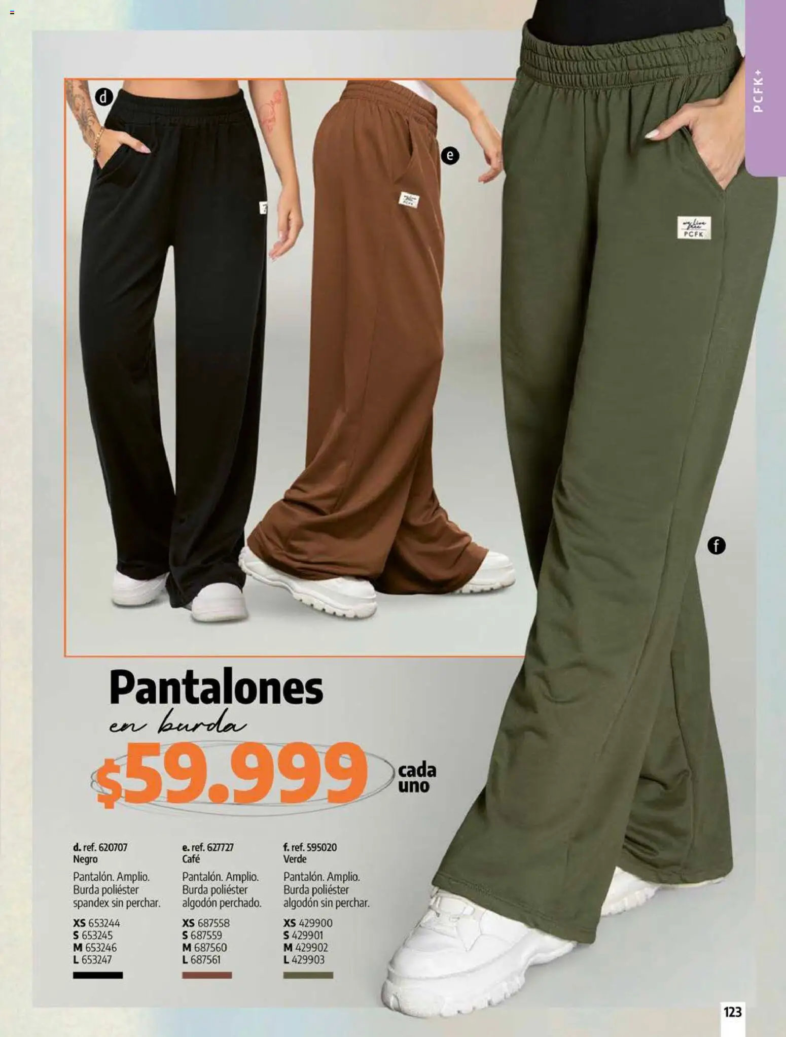 Pacifika revista - valida desde el 01.08.2026 | Página: 123 | Productos: Algodón, Pantalones, Café