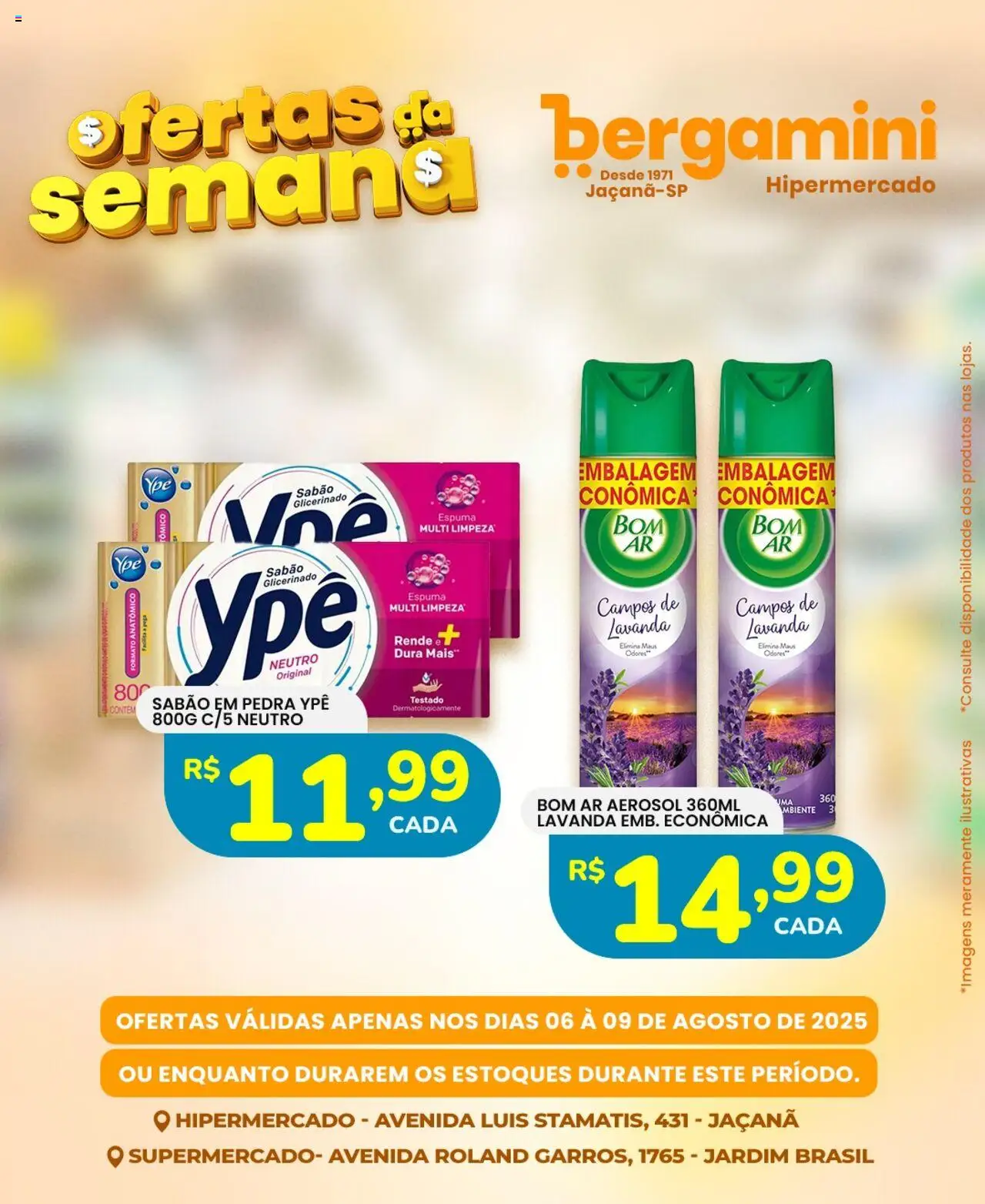 Supermercado Bergamini Folheto - válido de 06.08.2025 | Página: 22 | Produtos: Sabão