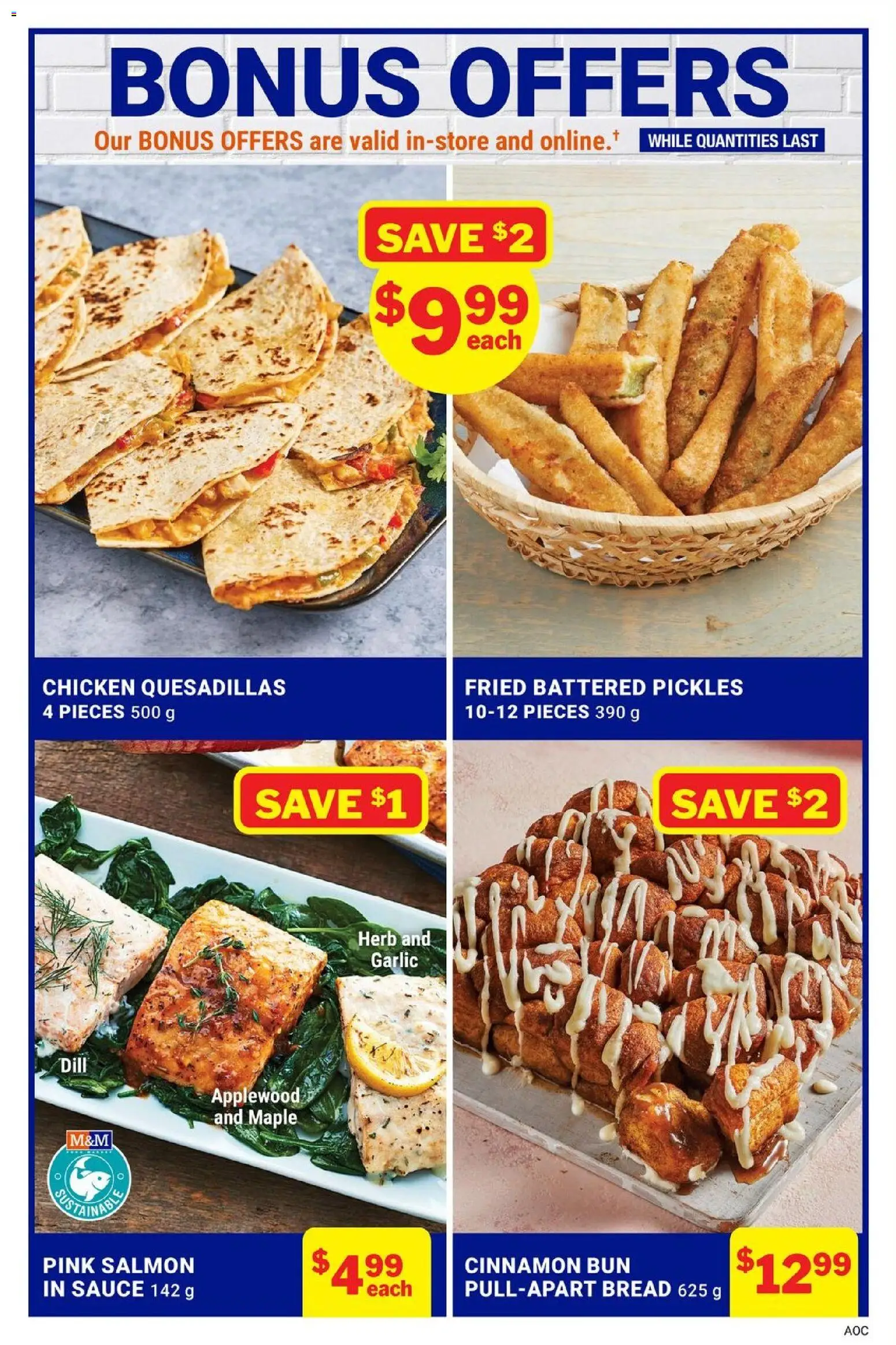 M&M Food Market flyer valid from 23.04.2026 | Page: 13 | Products: Bread, Chicken