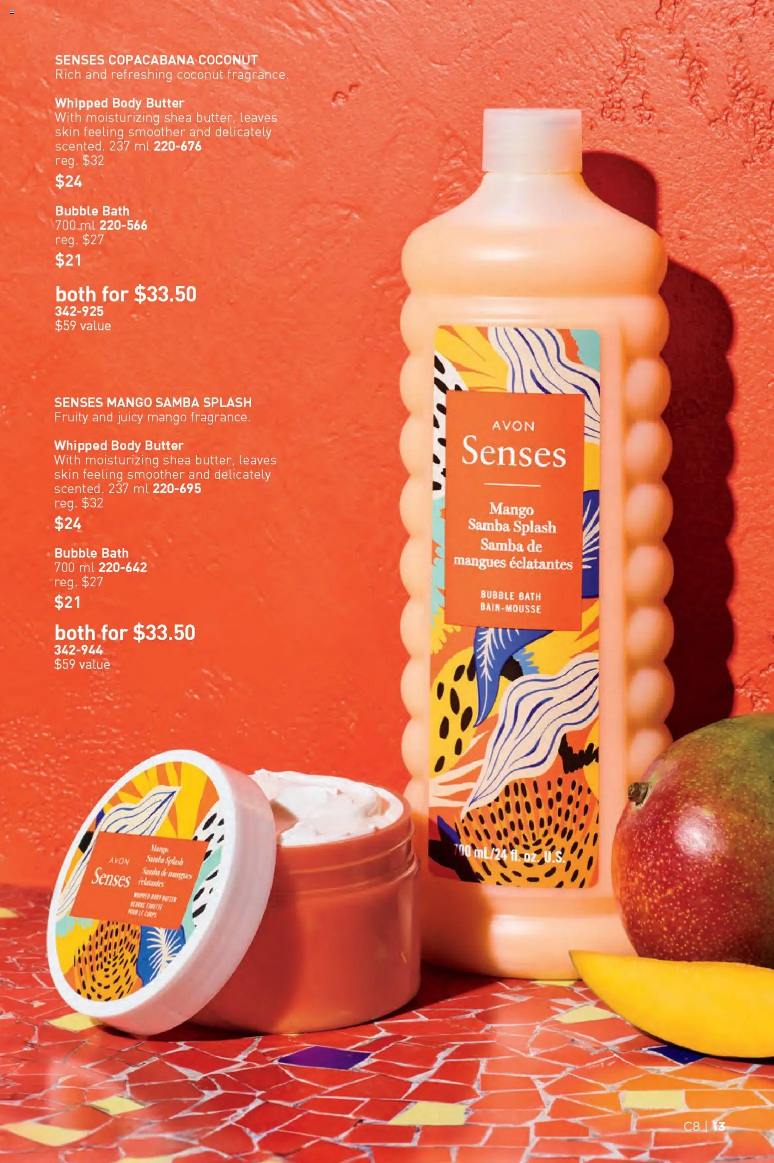 Avon flyer valid from 09.04.2026 | Page: 13 | Products: Fragrance, Bubble bath, Bath, Butter