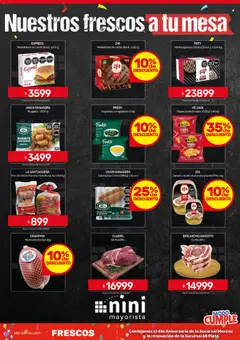 Vista previa NINI Mayorista - Ofertas válido desde el 16.03.2026 | Página: 33 | Productos: Mesa, Jamón cocido, Mortadela, Jamón
