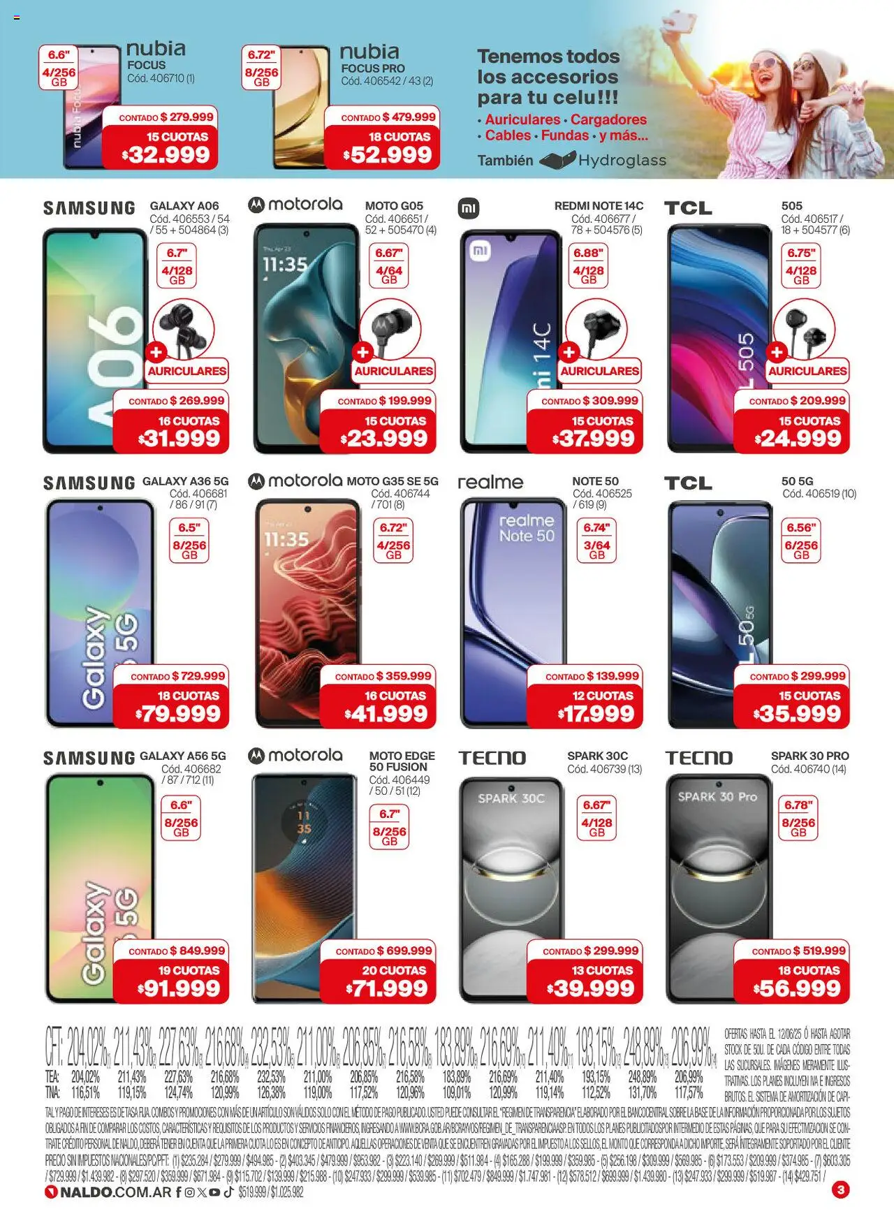 Naldo catálogo │ válido desde el 02.06.2025 | Página: 3 | Productos: Auriculares