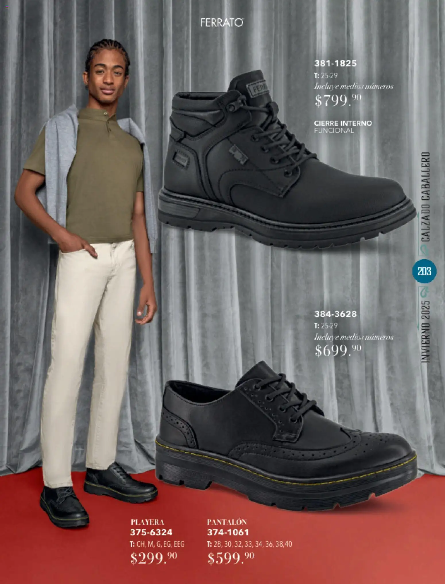 Nuevas ofertas de Andrea válidas en toda la República Mexicana desde el 26.11.2025. ¡Encuentra las mejores ofertas en Andrea catálogo Invierno! | Página: 203 | Productos: Playera