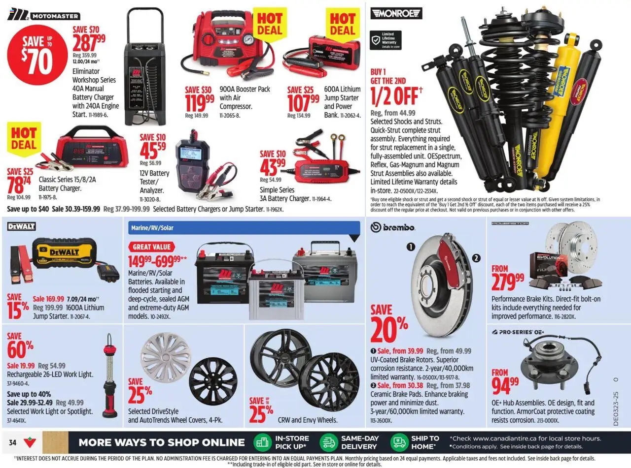 Canadian Tire flyer valid from 30.05.2025 | Page: 43 | Products: Battery