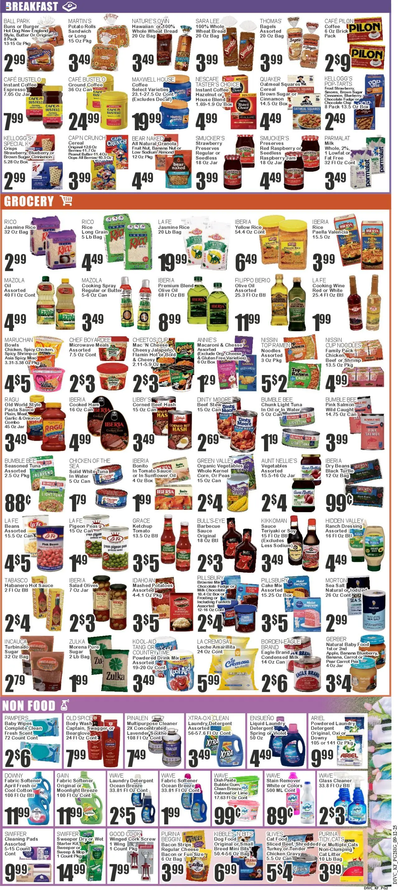 Key Food Weekly Ad - valid from 10.09.2025 | Page: 2 | Products: Box, Carrot, Pear, Bag