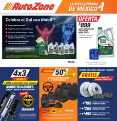 Vista previa de AutoZone catálogo, nuevo folleto de la tienda, válido en México a partir del 08.03.2026