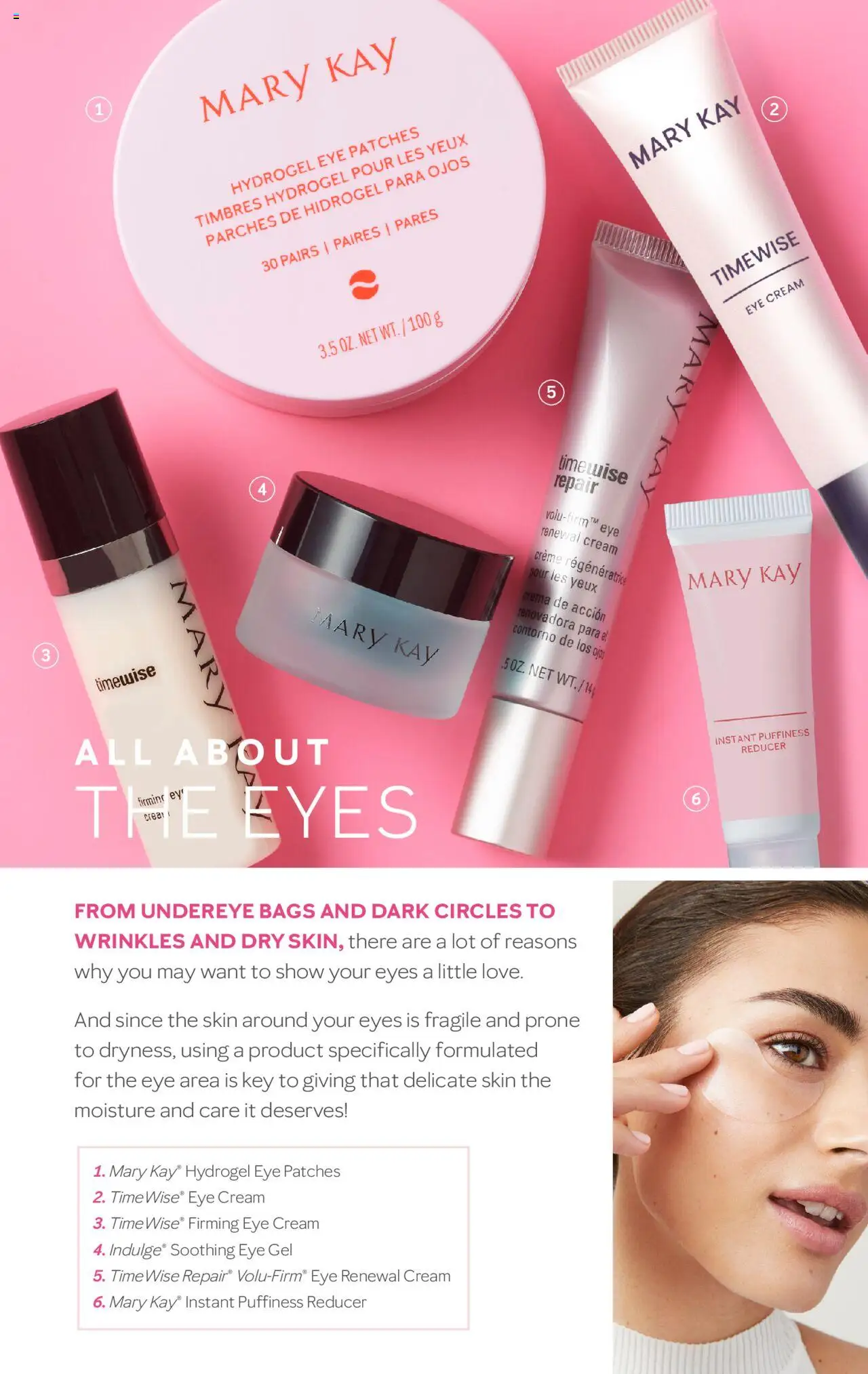 Mary Kay Skincare 101 - valid from 16.11.2024 | Page: 29 | Products: Eye Cream, Cream