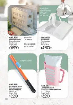 Vista previa Catálogo Amodil Campaña 1/2026 válido desde el 01.01.2026 | Página: 136 | Productos: Encendedor, Jarra