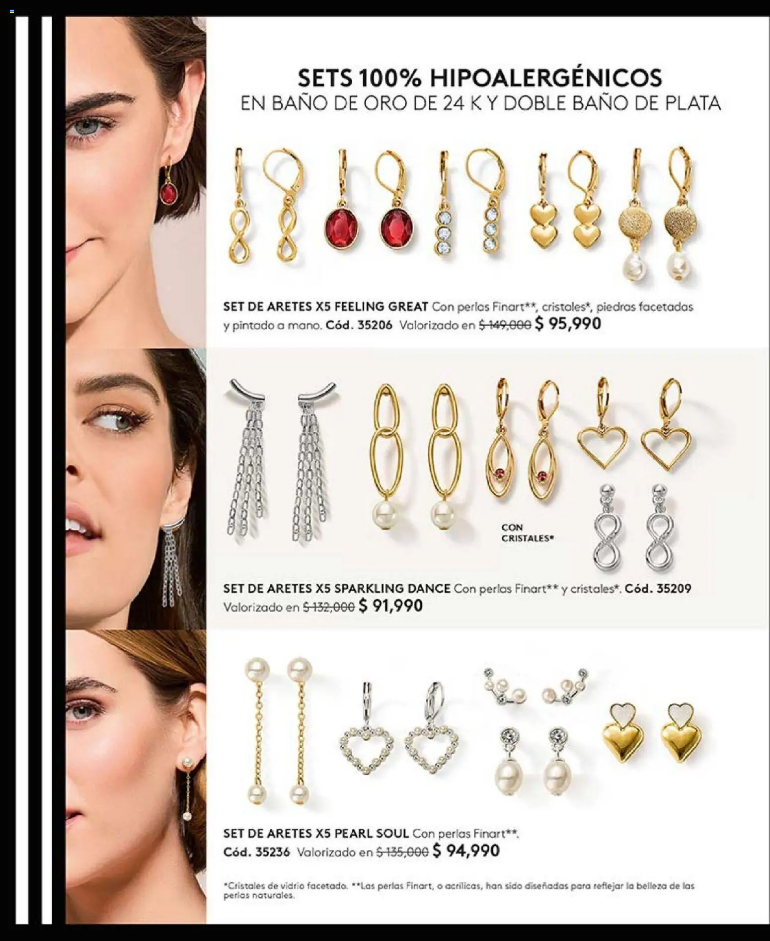 Ésika revista - valida desde el 01.02.2026 | Página: 86 | Productos: Aretes, Baño