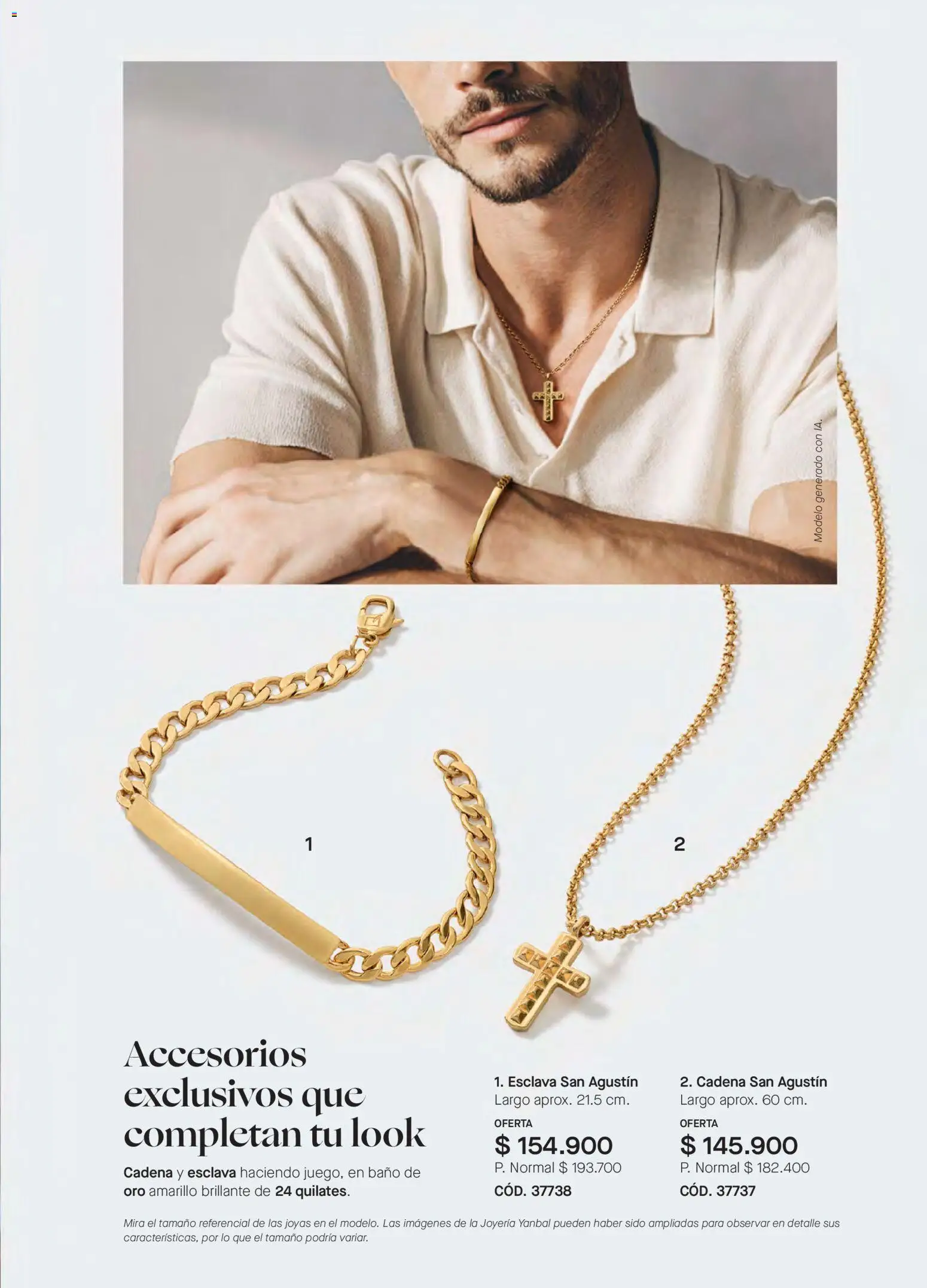 Yanbal revista - valida desde el 28.02.2026 | Página: 127 | Productos: Esclava, Cadena, Baño