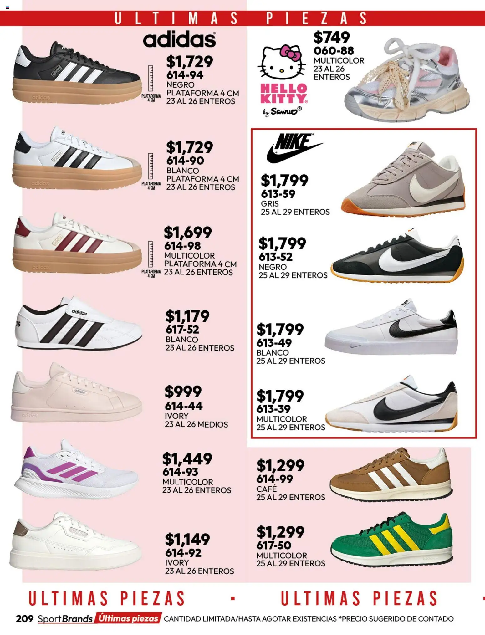 Nuevas ofertas de Cklass válidas en toda la República Mexicana desde el 02.01.2026. ¡Encuentra las mejores ofertas en Cklass catálogo Sportbrands! | Página: 276 | Productos: Café