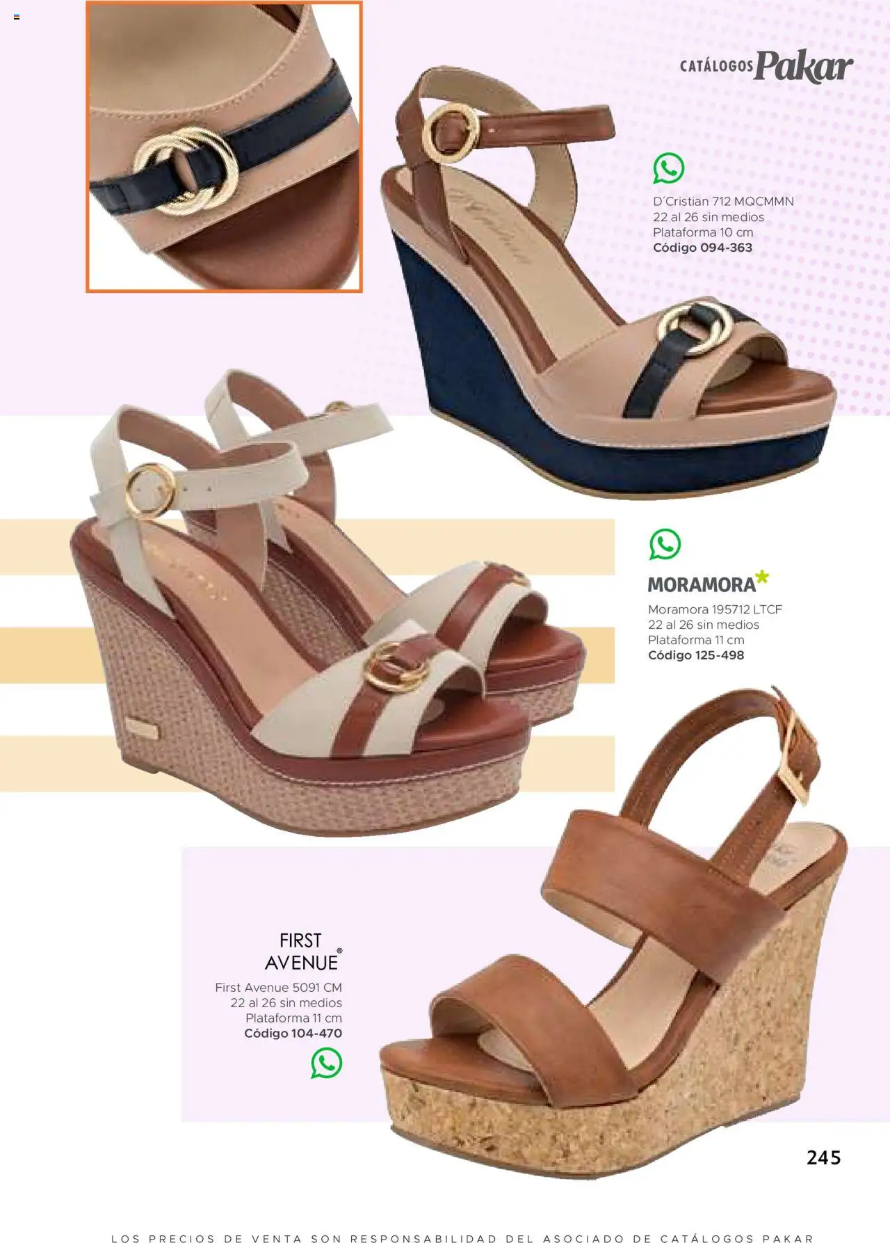 Nuevas ofertas de SC Pakar válidas en toda la República Mexicana desde el 24.07.2025. ¡Encuentra las mejores ofertas en SC Pakar Catálogo Mujer otoño / invierno! | Página: 245