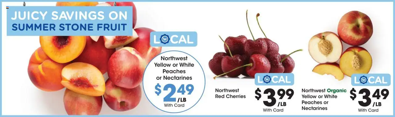 Fred Meyer Weekly Ad - valid from 06.08.2025 | Page: 10 | Products: Cherries, Peaches