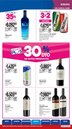 La Anonima - Insuperables - z5 │ válido desde el 14.08.2025 | Página: 21 | Productos: Vodka, Soda, Limón, Vino