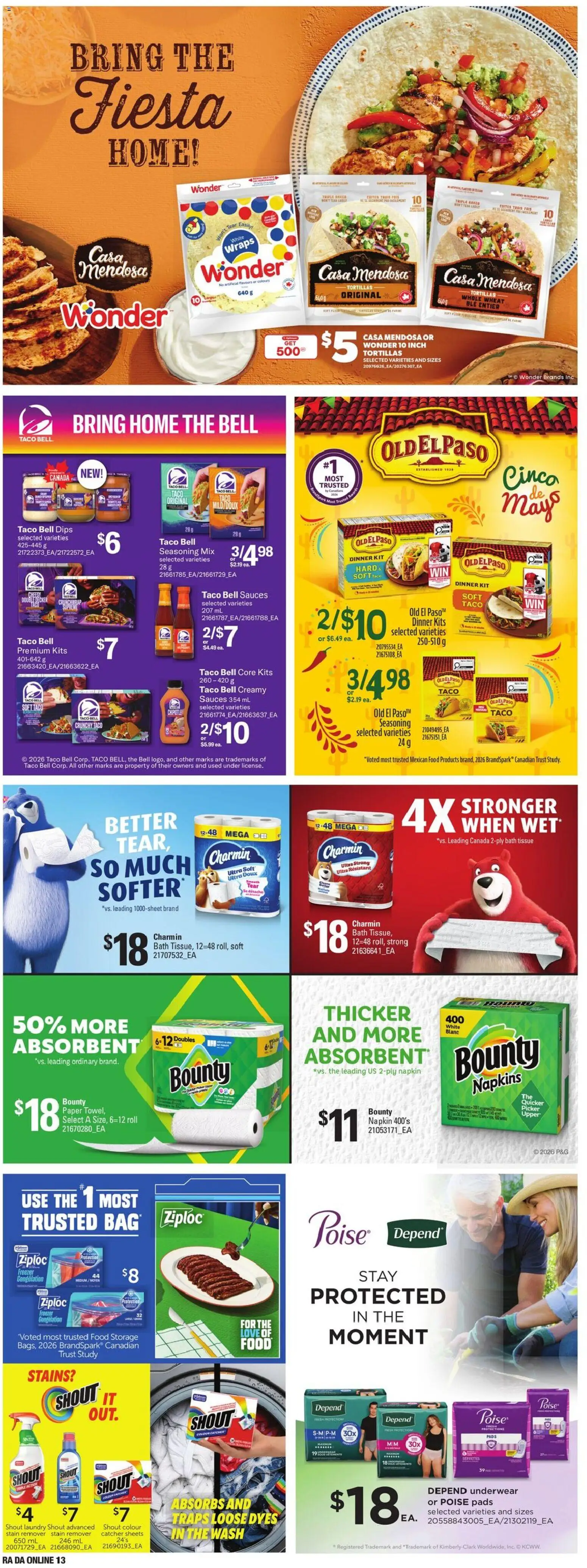 Atlantic Superstore flyer valid from 30.04.2026 | Page: 26 | Products: Freezer, Stain remover, Bath, Underwear