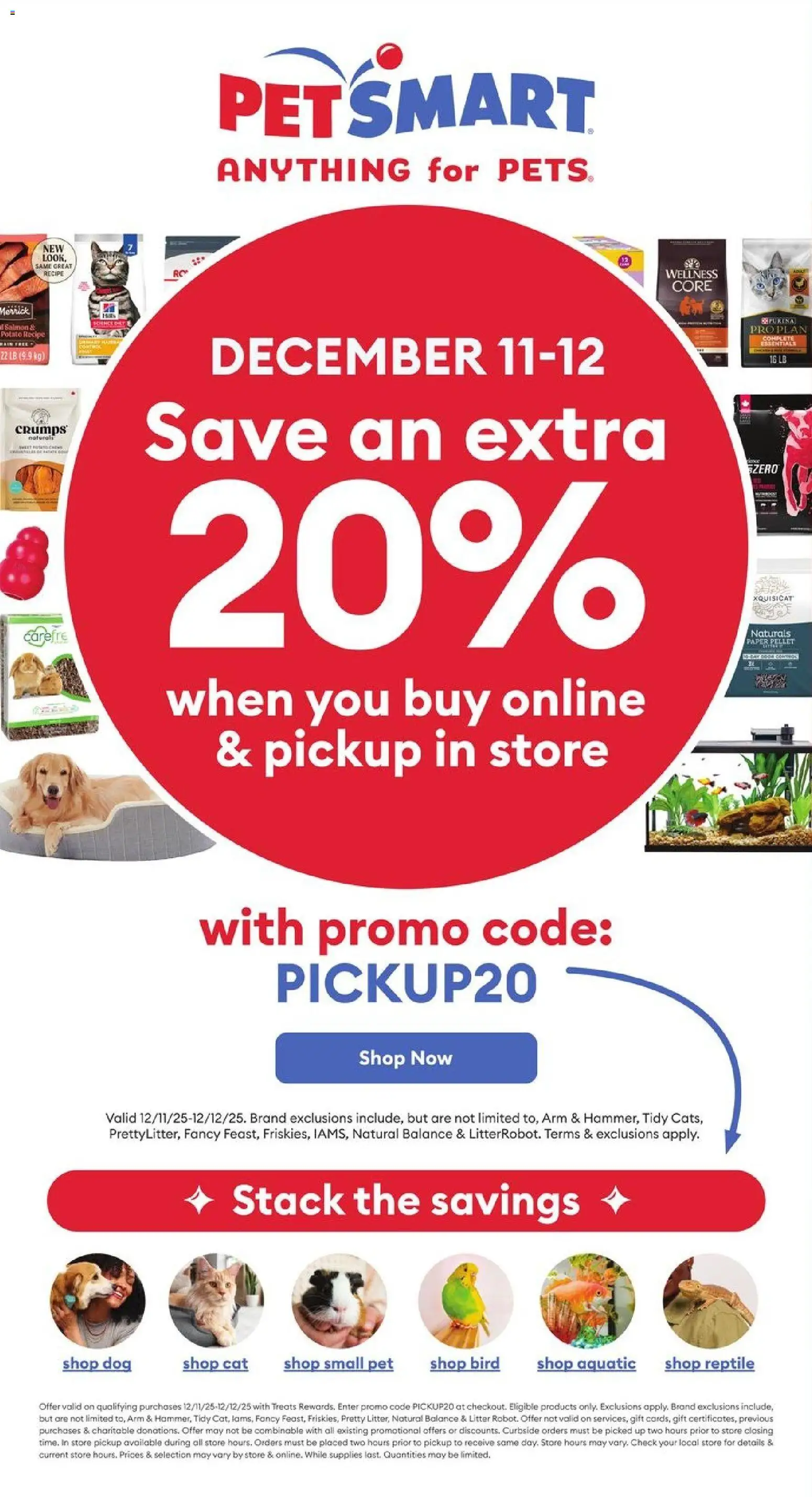 Petsmart flyer valid from 11.12.2025 | Page: 1