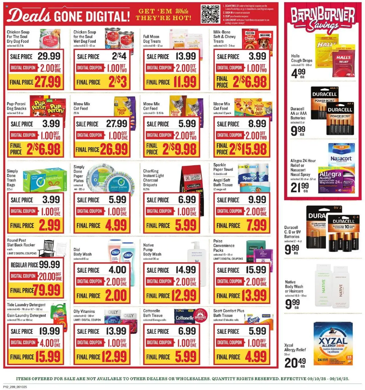 Lowes Foods Weekly Ad - GA - valid from 10.09.2025 | Page: 18 | Products: Clip, Dog Treats, Dog Food, Tablet