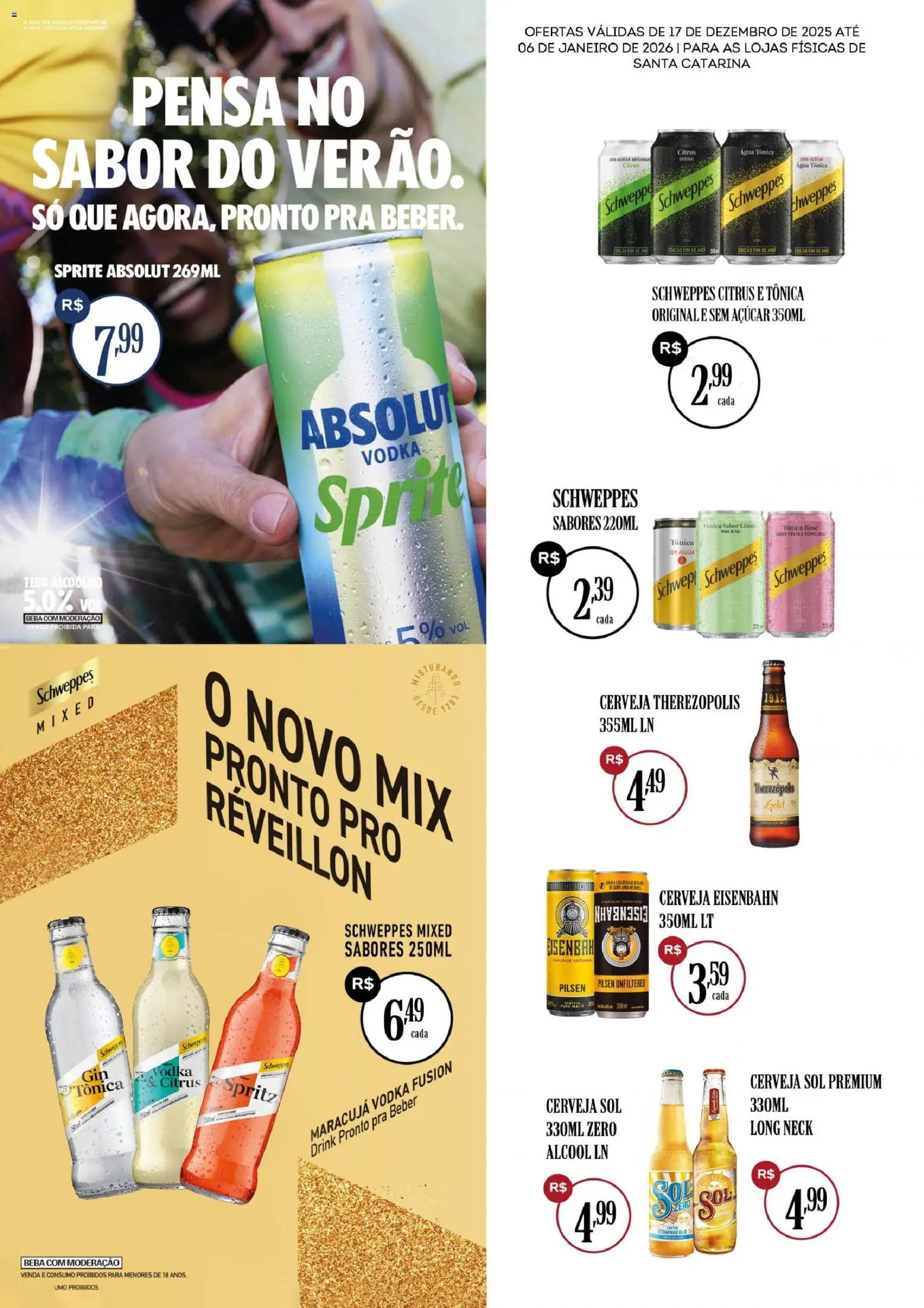 Bistek Supermercados Folheto - válido de 17.12.2025 | Página: 2 | Produtos: Água tônica, Cola, Eisenbahn, Açúcar