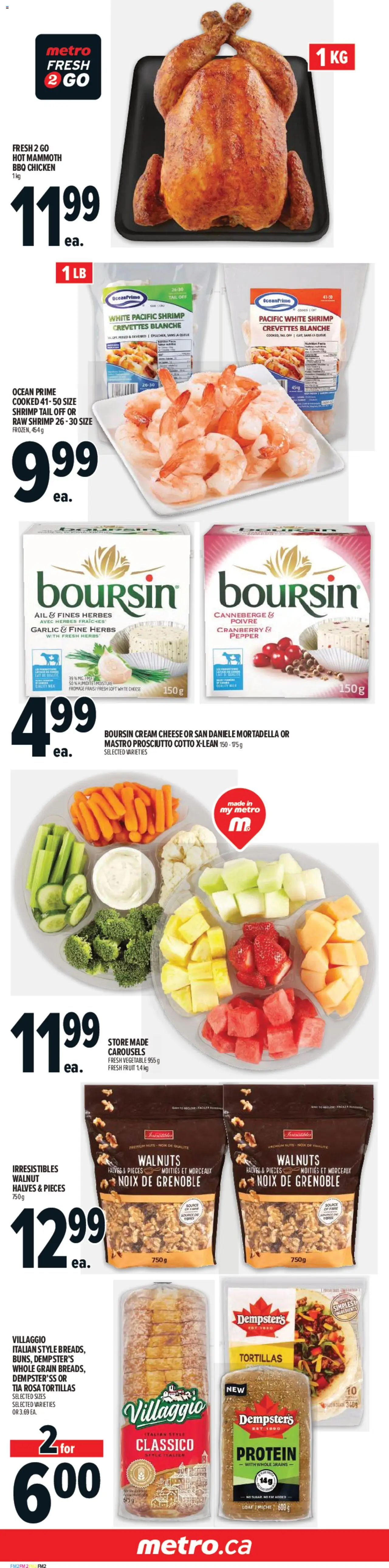 Metro flyer valid from 02.10.2025 | Page: 3 | Products: Cream, Milk, Cheese, Chicken
