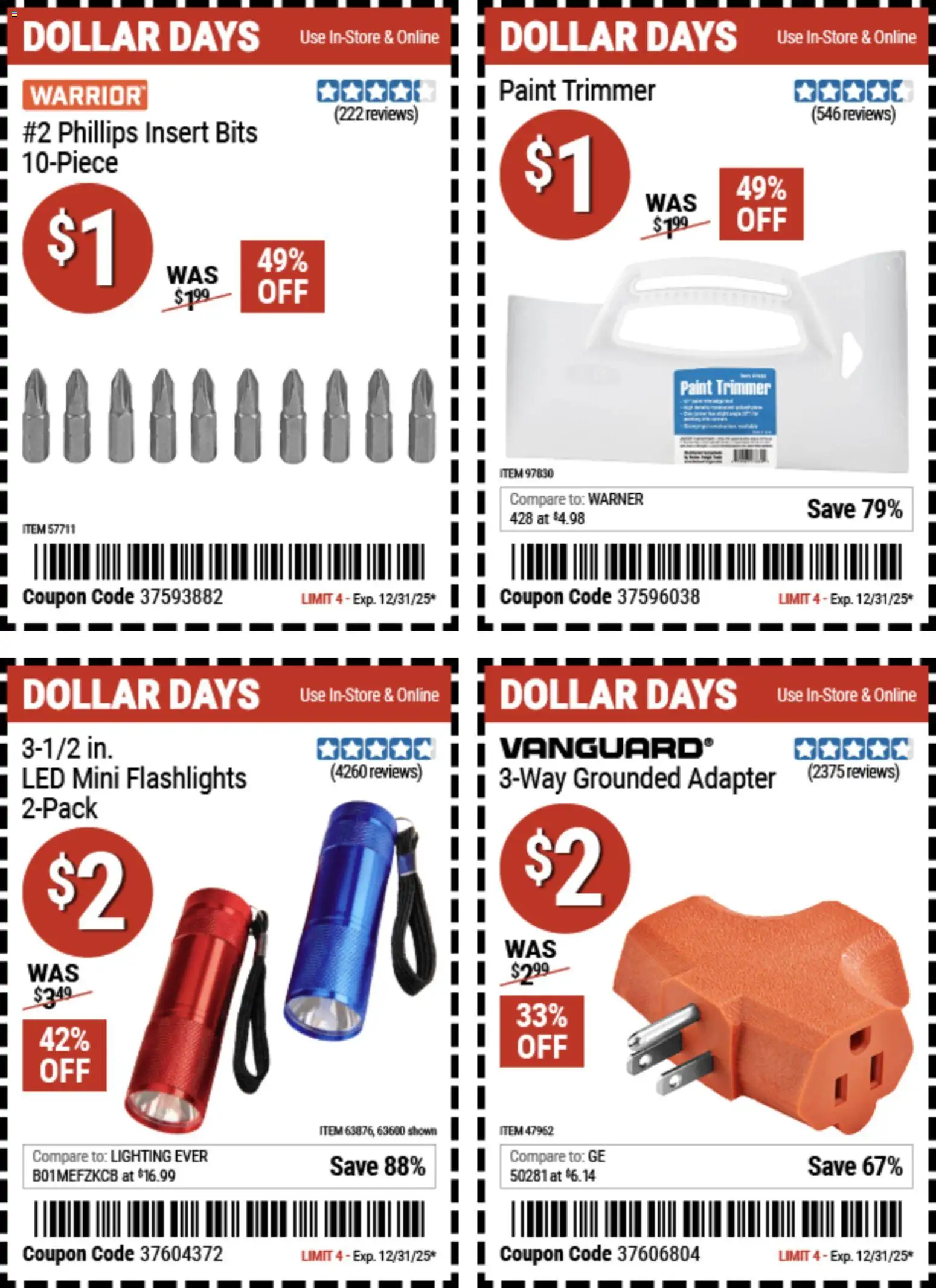 Harbor Freight Dollar Days - valid from 18.12.2025 | Page: 6