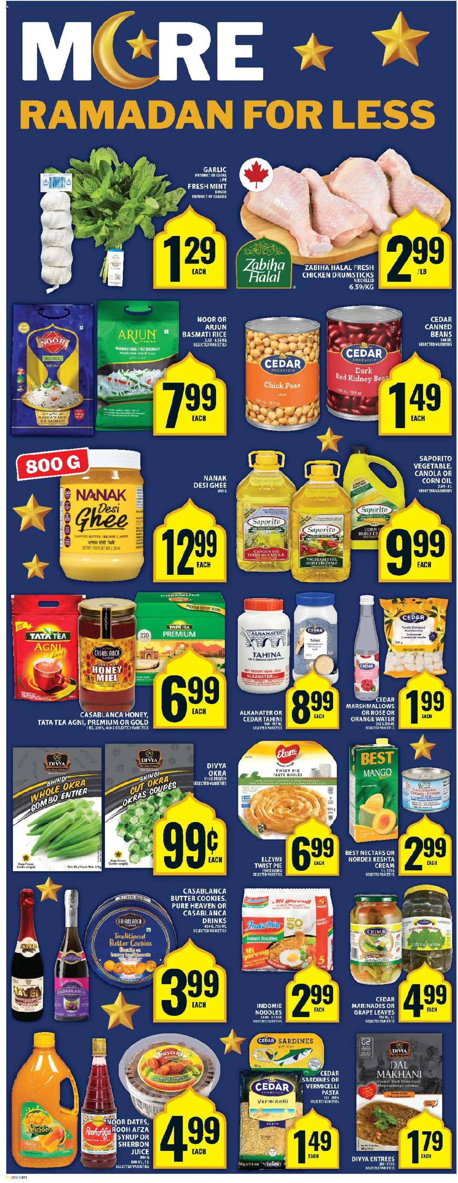 Food Basics flyer valid from 26.02.2026 | Page: 14 | Products: Rice, Pasta, Cream, Juice