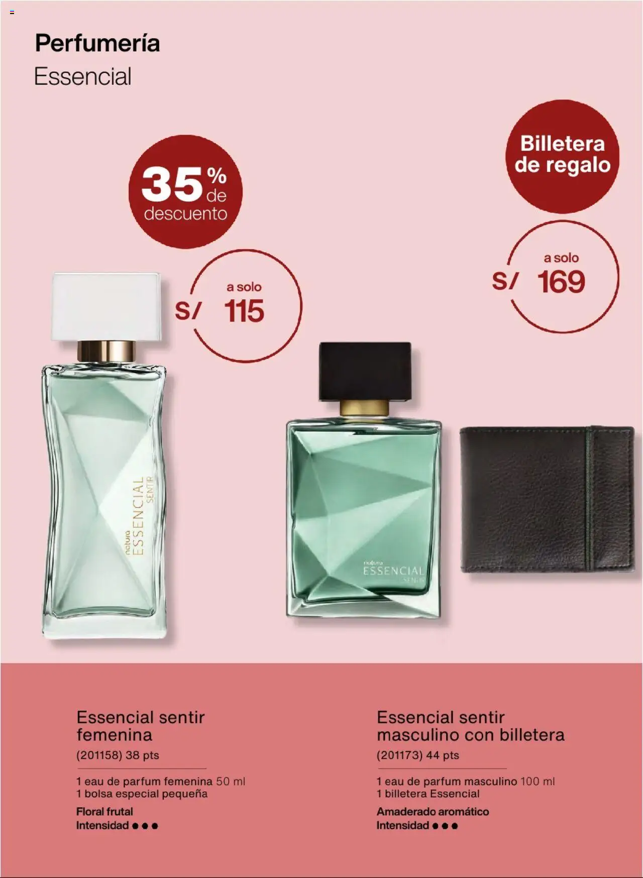 Catálogo Natura válido desde 01.07.2025 | Página: 9 | Productos: Billetera, Bolsa