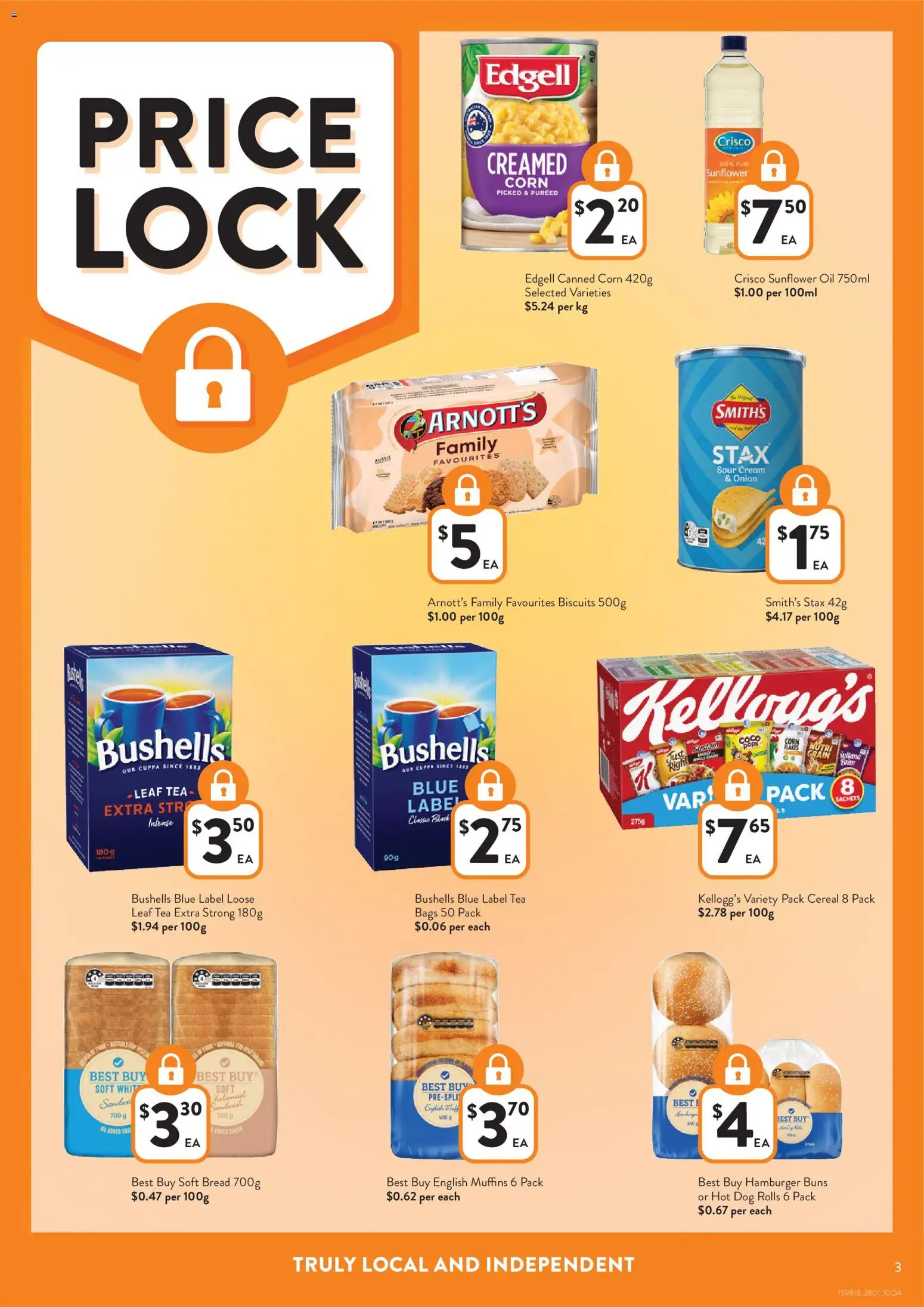 Foodworks catalogue - valid from 28.01.2026 | Page: 3 | Products: Oil, Muffins, Cream, Biscuits