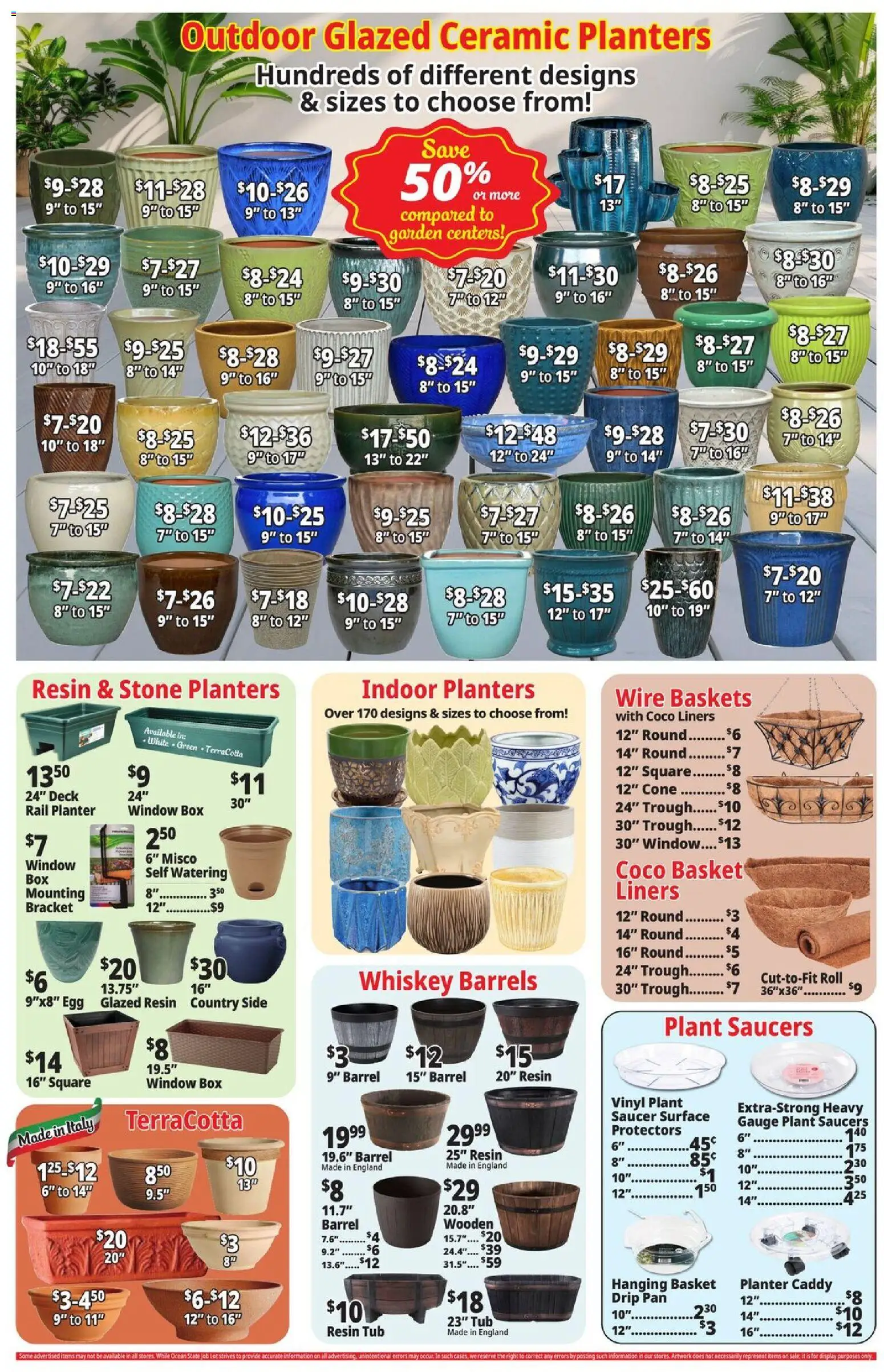 Ocean State Job Lot Weekly Ad - valid from 09.04.2026 | Page: 6 | Products: Box, Pan, Wire, Whiskey