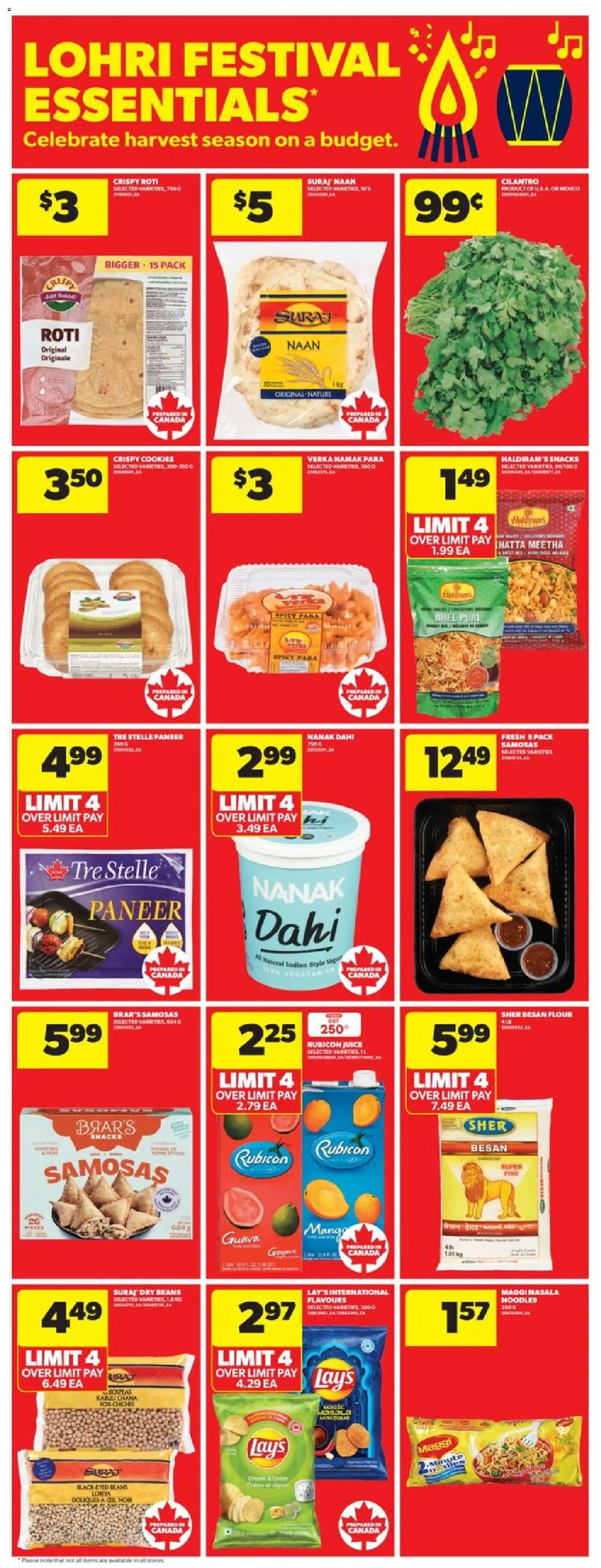 Real Canadian Superstore flyer valid from 08.01.2026 | Page: 19 | Products: Noodles, Cookies, Juice
