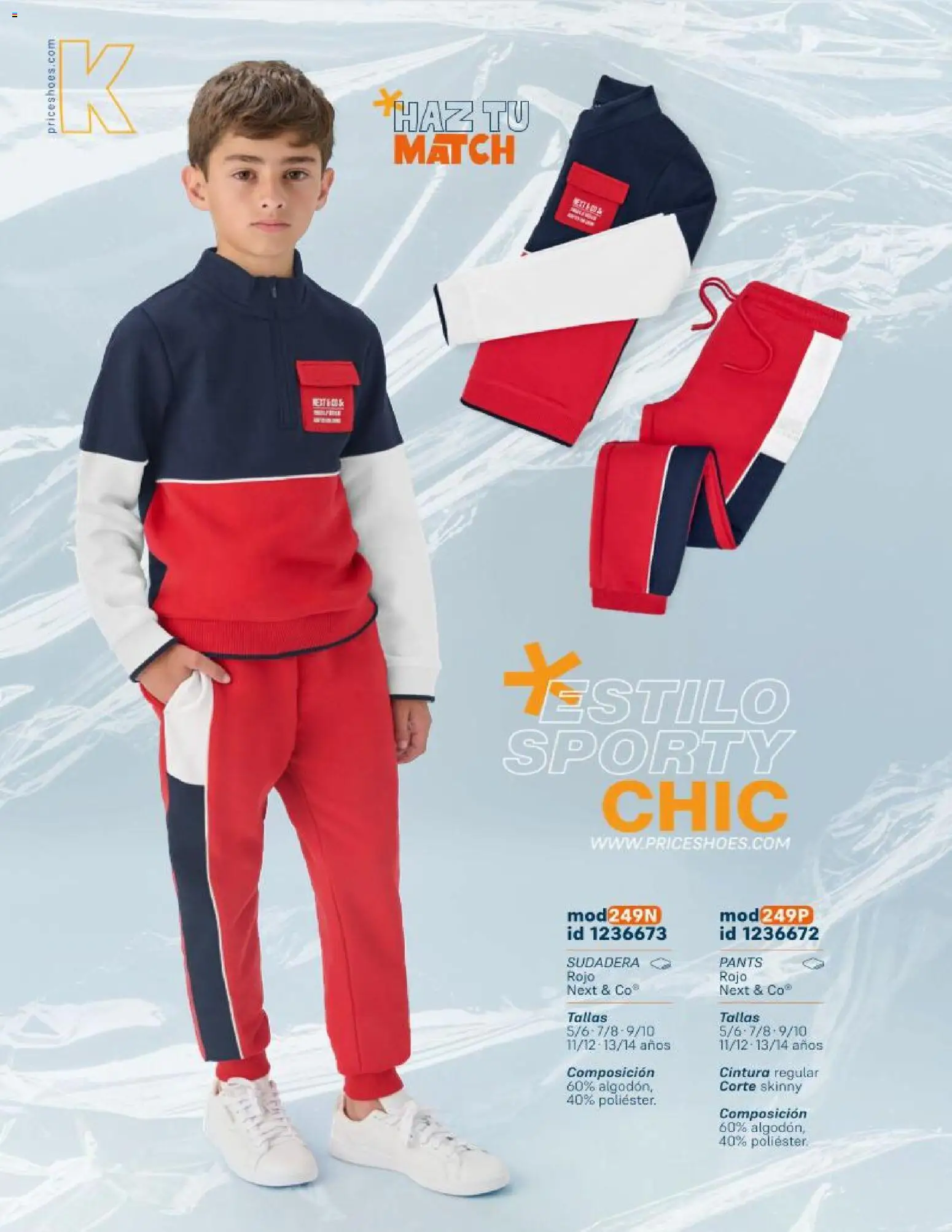 Nuevas ofertas de Price Shoes válidas en toda la República Mexicana desde el 21.10.2025. ¡Encuentra las mejores ofertas en Price Shoes catálogo KIids Oto-Inv 2025! | Página: 74 | Productos: Sudadera, Pants