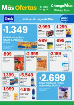 Changomas ofertas │ válido desde el 14.08.2025 | Página: 7 | Productos: Bidón, Harina, Jabón líquido, Ropa