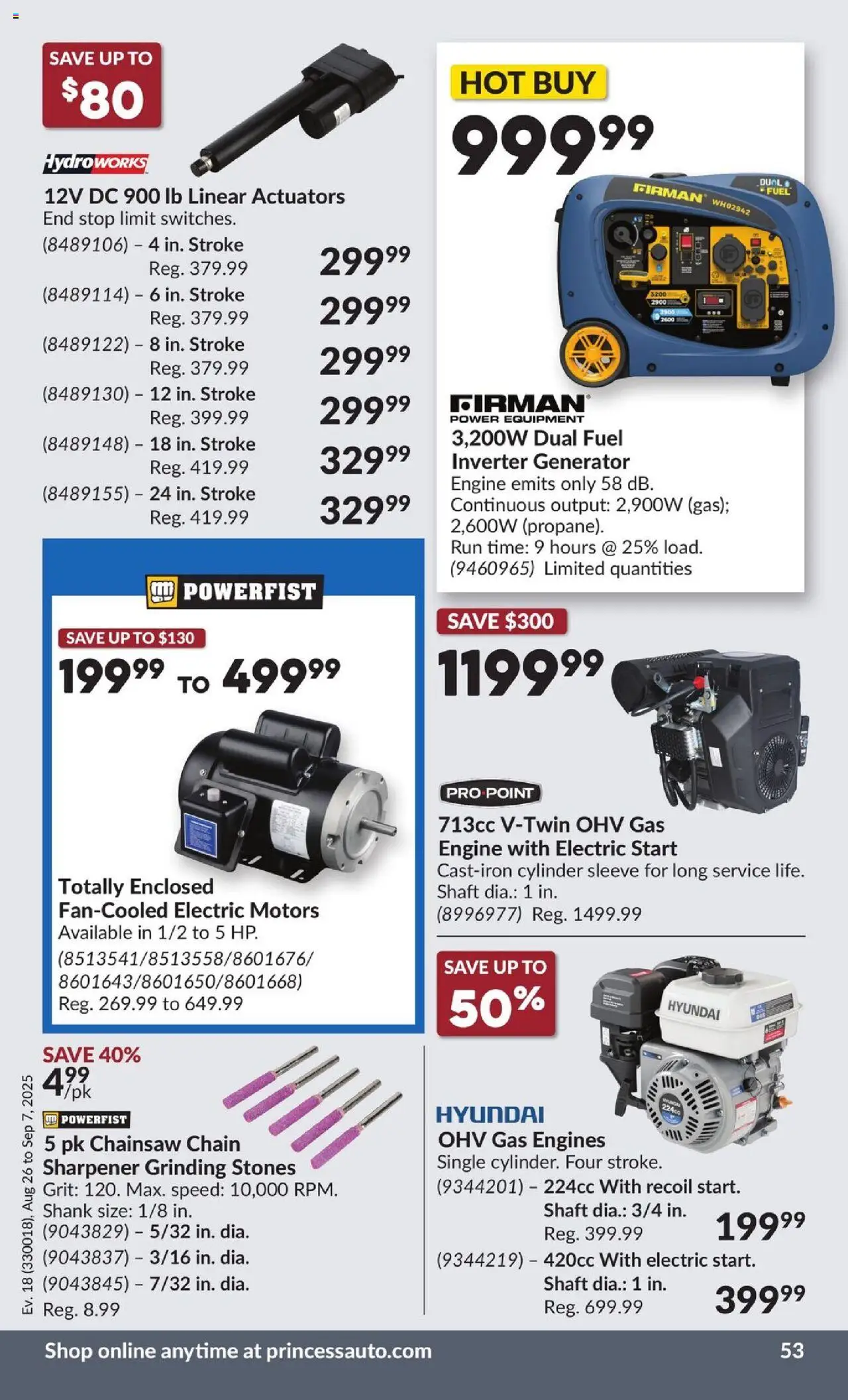 Princess Auto flyer valid from 26.08.2025 | Page: 59