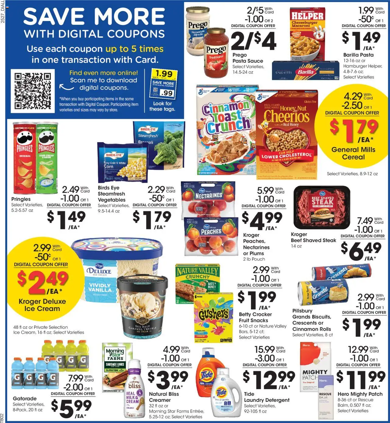 Dillons Weekly Ad - valid from 06.08.2025 | Page: 3 | Products: Peaches, Tea, Vegetables, Sausage