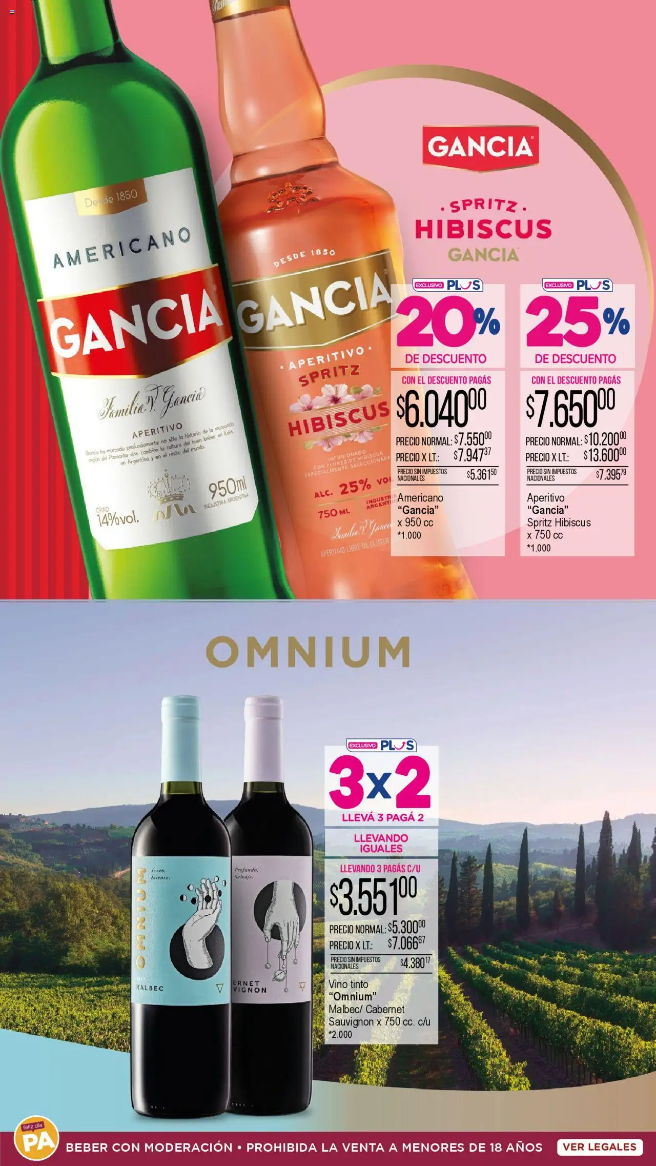 La Anonima Especial bebidas │ válido desde el 05.06.2025 | Página: 12 | Productos: Vino