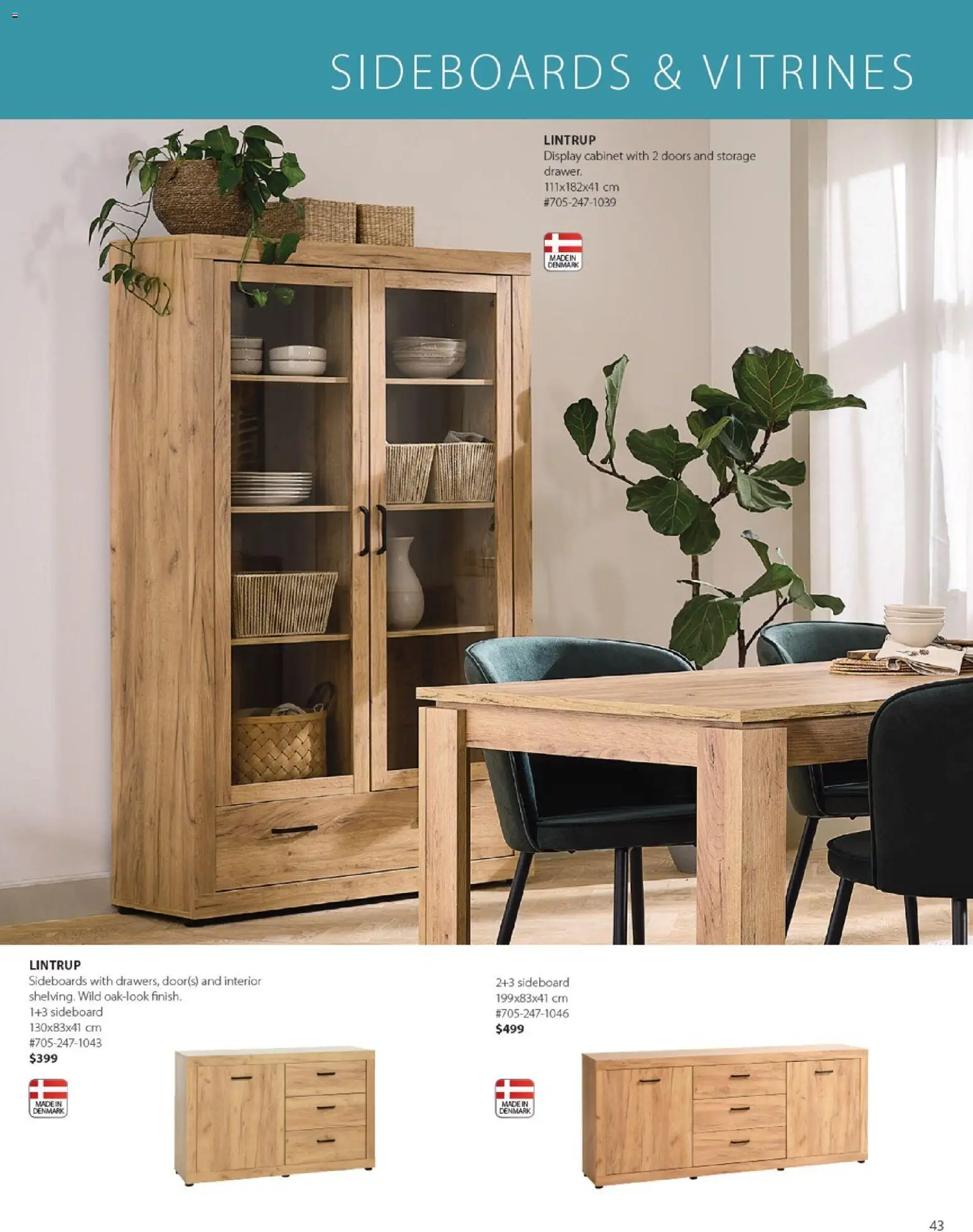 JYSK flyer valid from 01.01.2026 | Page: 43 | Products: Cabinet, Sideboard, Sideboards