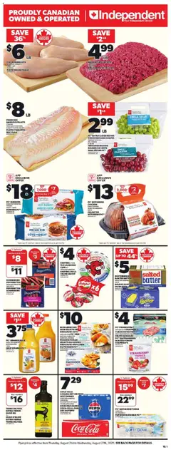 Preview of Independent Grocer flyer - NS from shop Independent Grocer valid from 21.08.2025