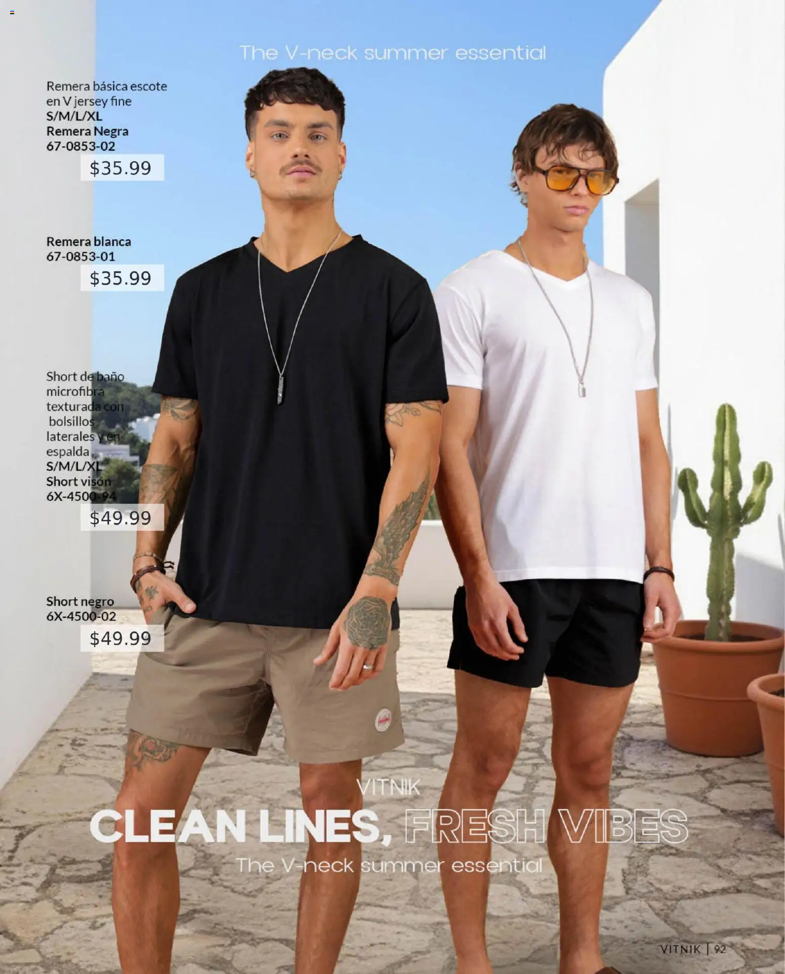 Vitnik - Folleto │ válido desde el 01.01.2026 | Página: 92 | Productos: Remera, Short, Baño