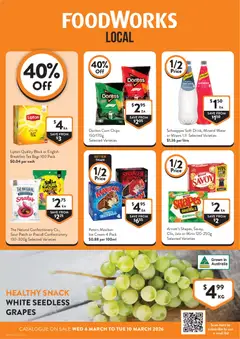 Preview of Foodworks catalogue SA - valid from 04.03.2026