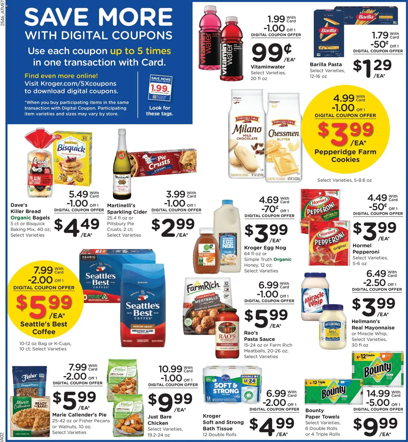 Kroger Weekly Ad - valid from 17.12.2025 | Page: 6 | Products: Vitamin, Butter, Beef, Pasta