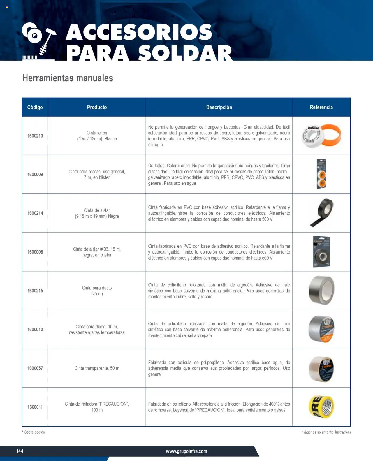 Nuevas ofertas de Infra válidas en toda la República Mexicana desde el 07.01.2025. ¡Encuentra las mejores ofertas en Infra catálogo Productos y accesorios para el soldador! | Página: 14 | Productos: Agua, Hongos, Malla, Sobre